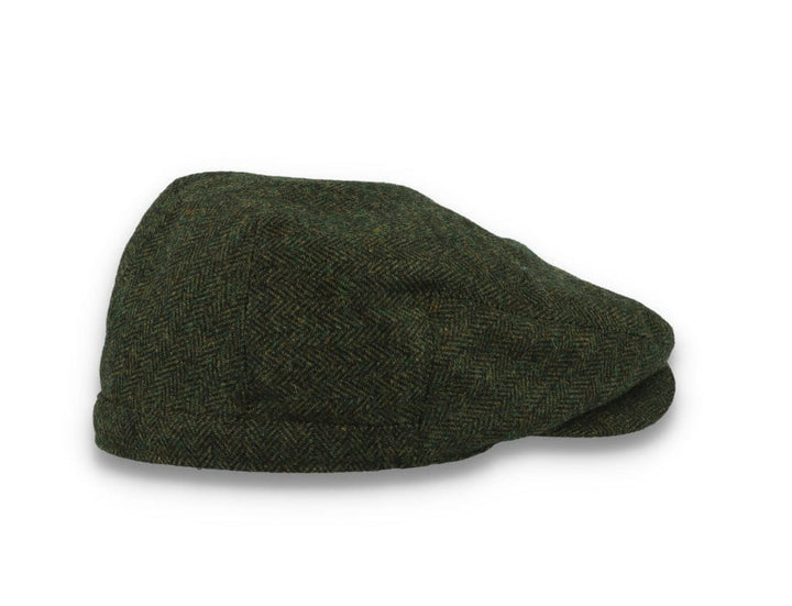 Barbour Barlow Flat Cap Olive - LOKK