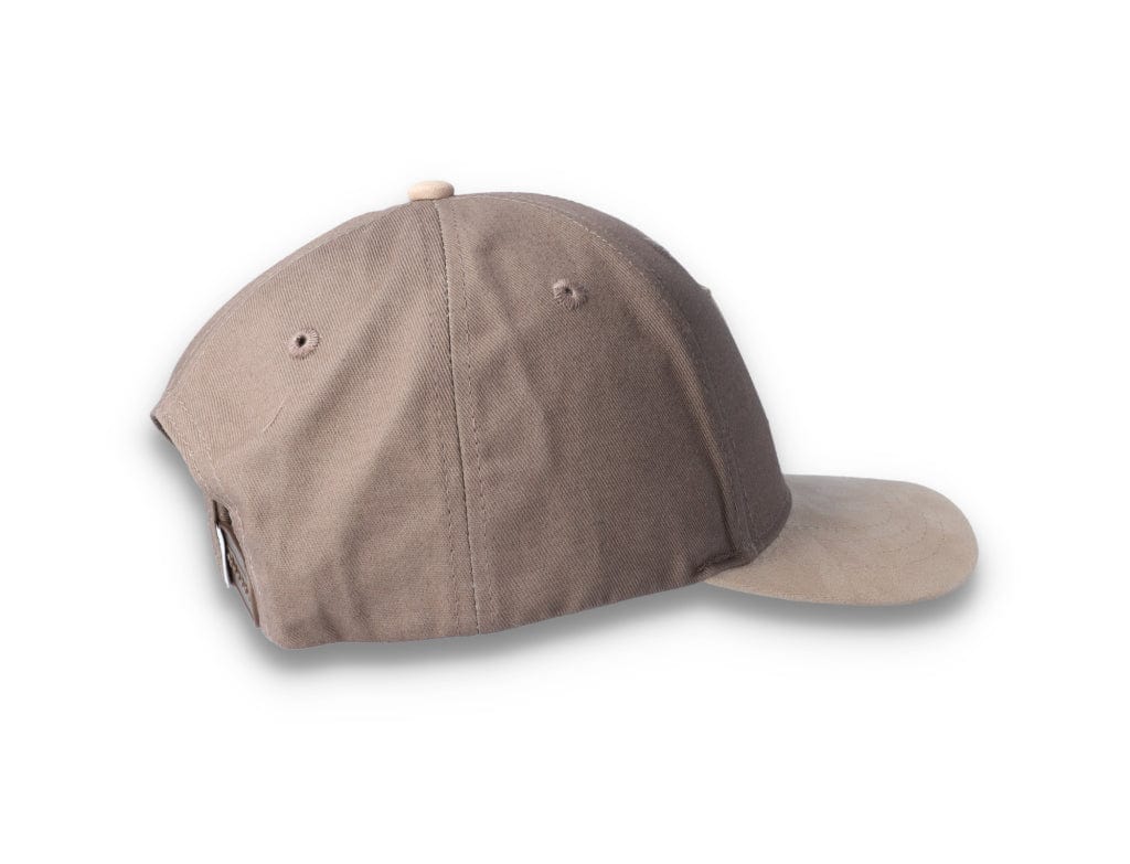 Baseball Cap Suede II Caribou Brown/Oyster Grey - LOKK