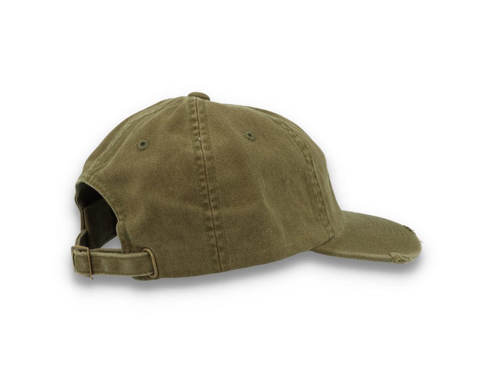 Low Profile Destroyed Cap Buck Green 6245DC - LOKK