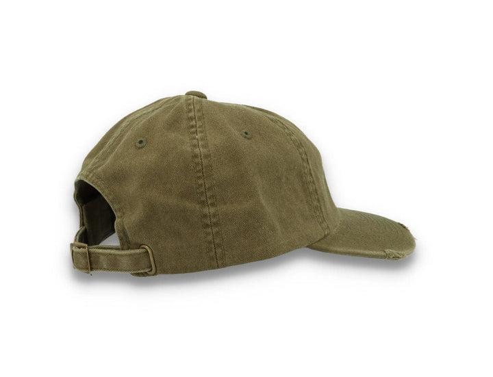 Low Profile Destroyed Cap Buck Green 6245DC - LOKK