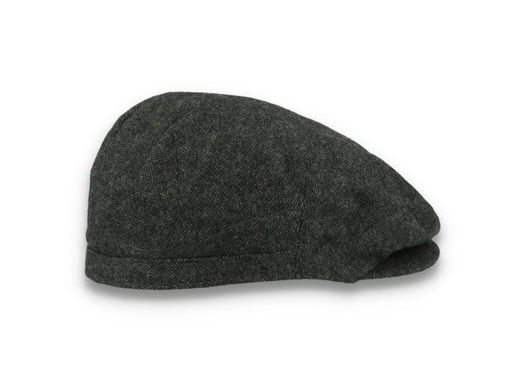 Barbour Barlow Flat Cap Dark Grey - LOKK