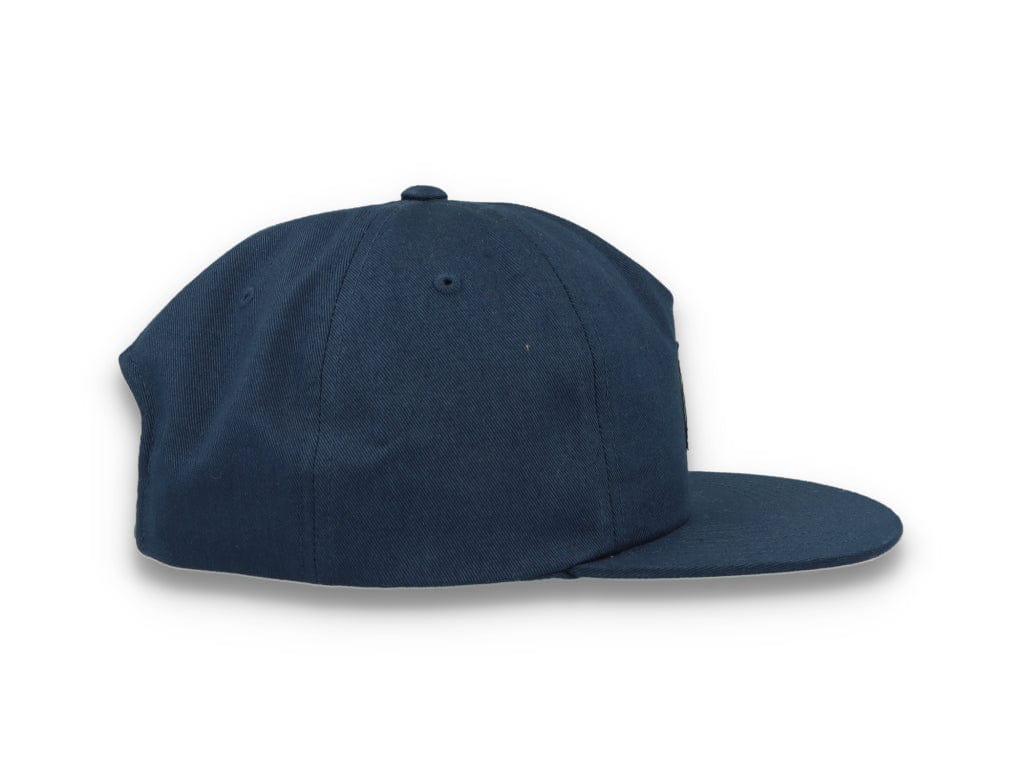 Cap Snapback Essential Unstructured Box Indigo Blue - LOKK