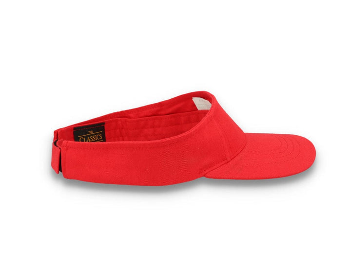 Sun Visor Curved Red - Yupoong 8888 - LOKK