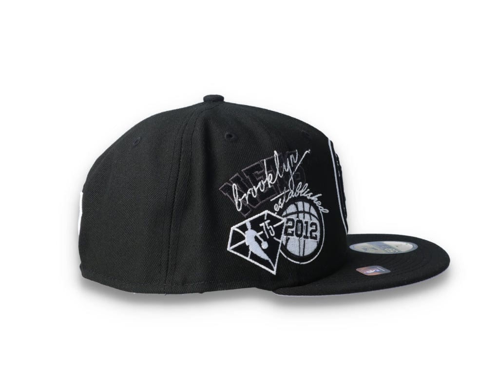59FIFTY Brooklyn Nets NBA Back Half - LOKK