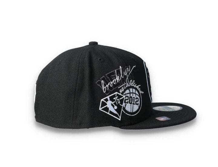 59FIFTY Brooklyn Nets NBA Back Half - LOKK