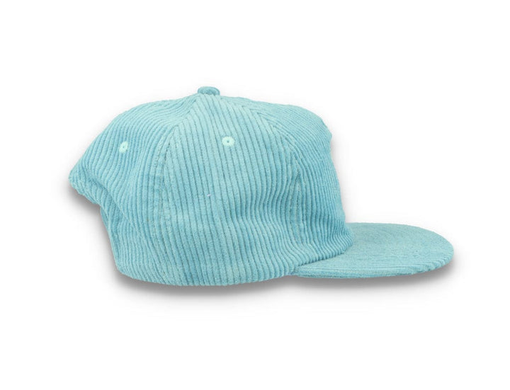 Free & Easy Don't Trip Fat Corduroy Snapback Cap Blue - LOKK