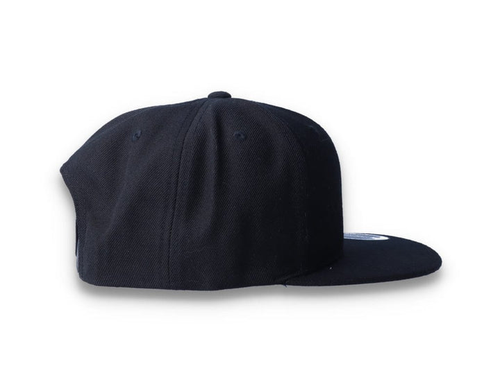 Kids Black/Black Snapback Cap - Yupoong 6089M - LOKK