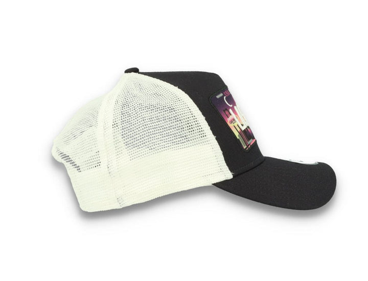 License Plate Trucker Cap Navy - LOKK