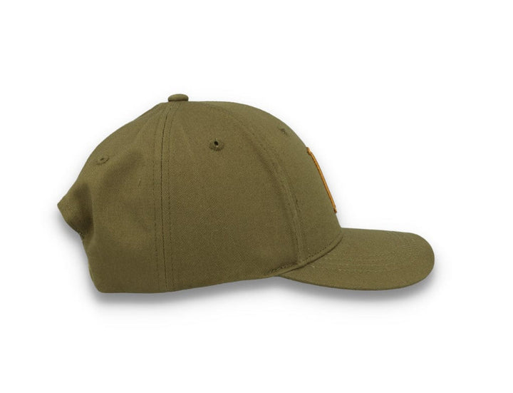 Encore Organic Baseball Cap Olive Night/Rubber - LOKK