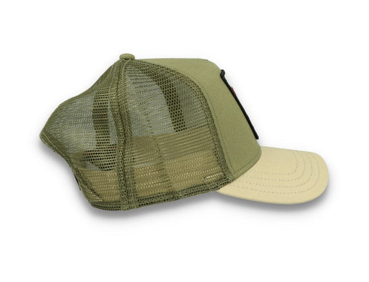 Goorin Trucker Cap The Lady Bug Olive Green - LOKK