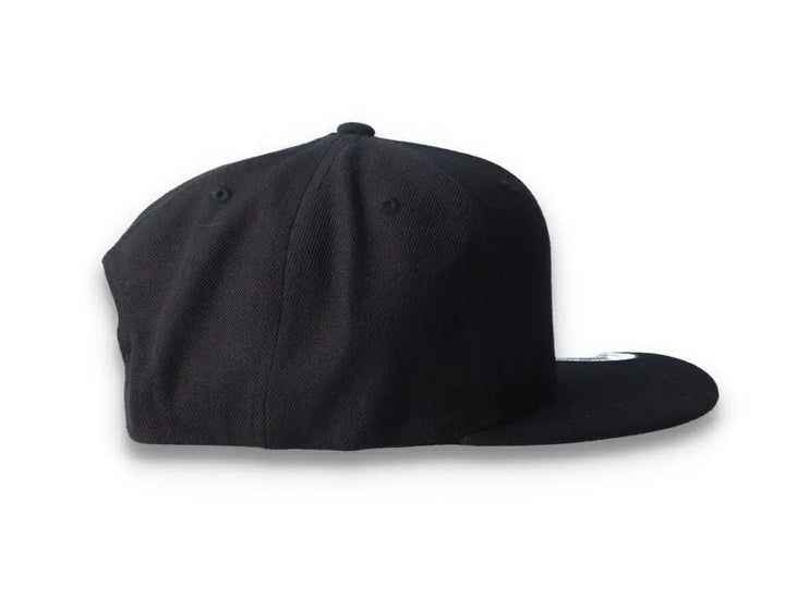 Black/Black Snapback Cap - Yupoong 6089M - LOKK