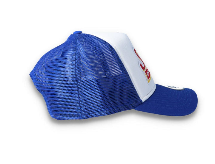 Trucker Cap Blue Minor League Brooklun Cyclones 9FORTY A-Frame Trucker - LOKK