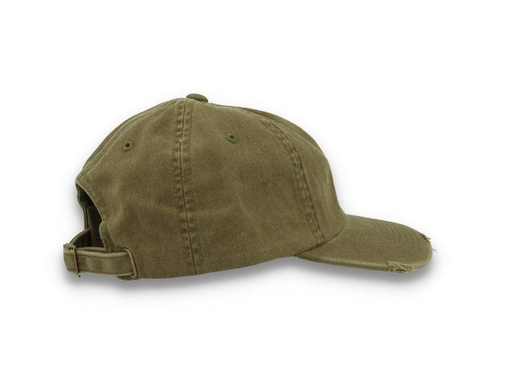Low Profile Destroyed Cap Buck Green 6245DC - LOKK