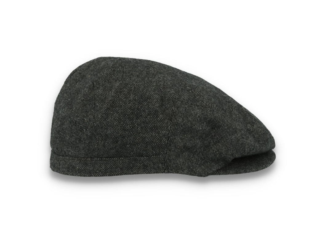 Barbour Barlow Flat Cap Dark Grey - LOKK