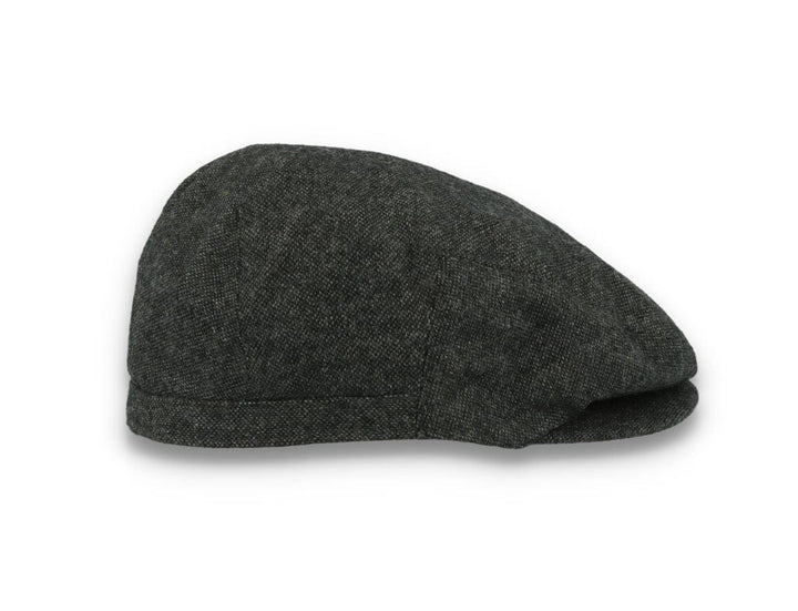 Barbour Barlow Flat Cap Dark Grey - LOKK