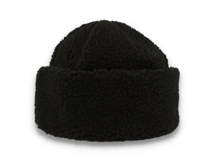 Beanie Fur Ball Black Smoke - LOKK