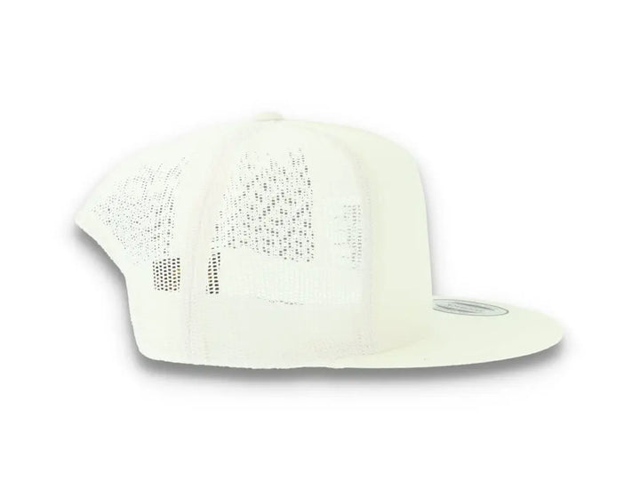 Classic Trucker Cap White/White - Yupoong 6006 - LOKK