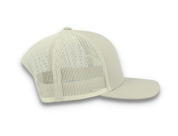 Silver Grey Trucker Cap Retro - Yupoong 6606 - LOKK