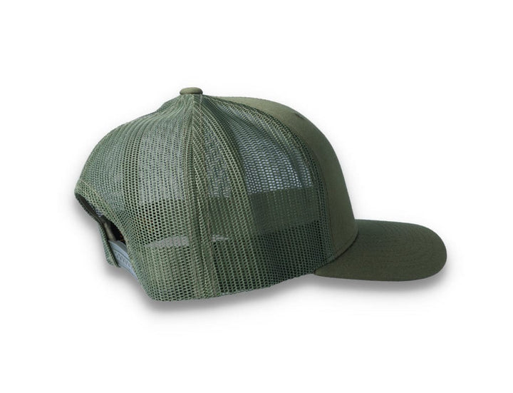 Green Trucker Cap Retro - Yupoong 6606 - LOKK