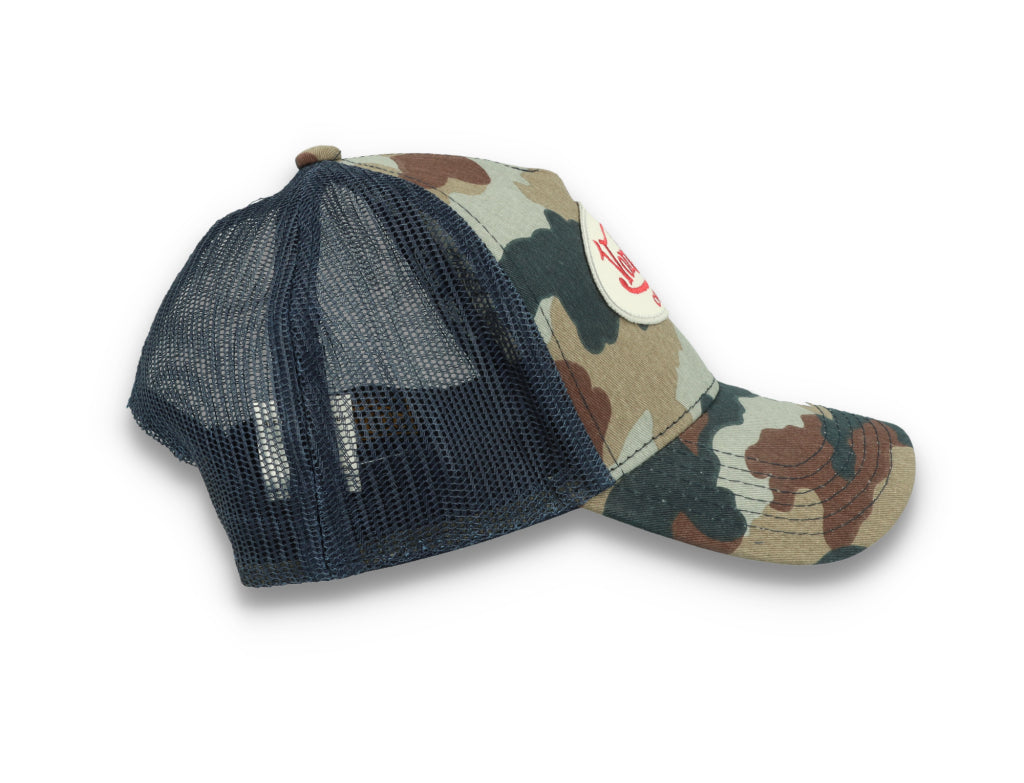 Von Dutch Trucker Cap Boston Camo/Navy - LOKK
