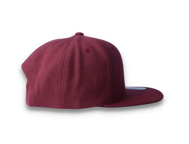 Maroon Snapback Cap - Yupoong 6089M - LOKK