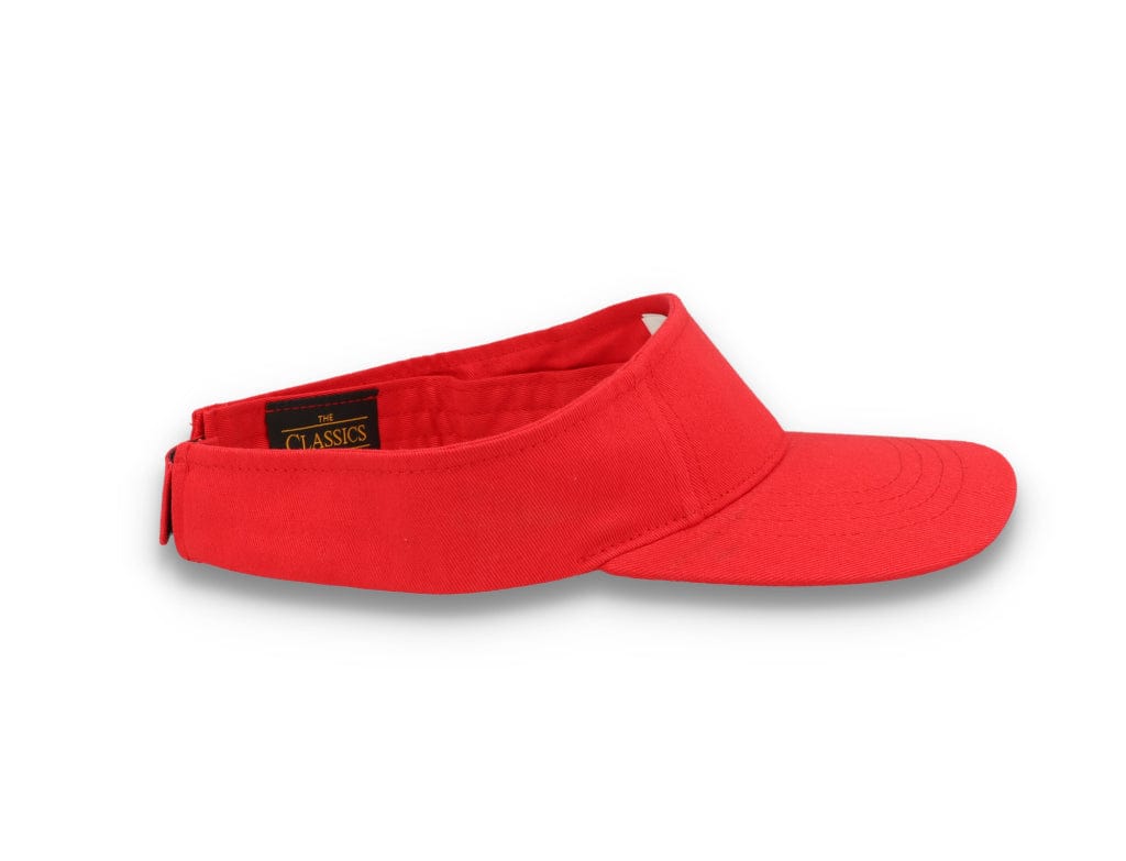 Sun Visor Curved Red - Yupoong 8888 - LOKK