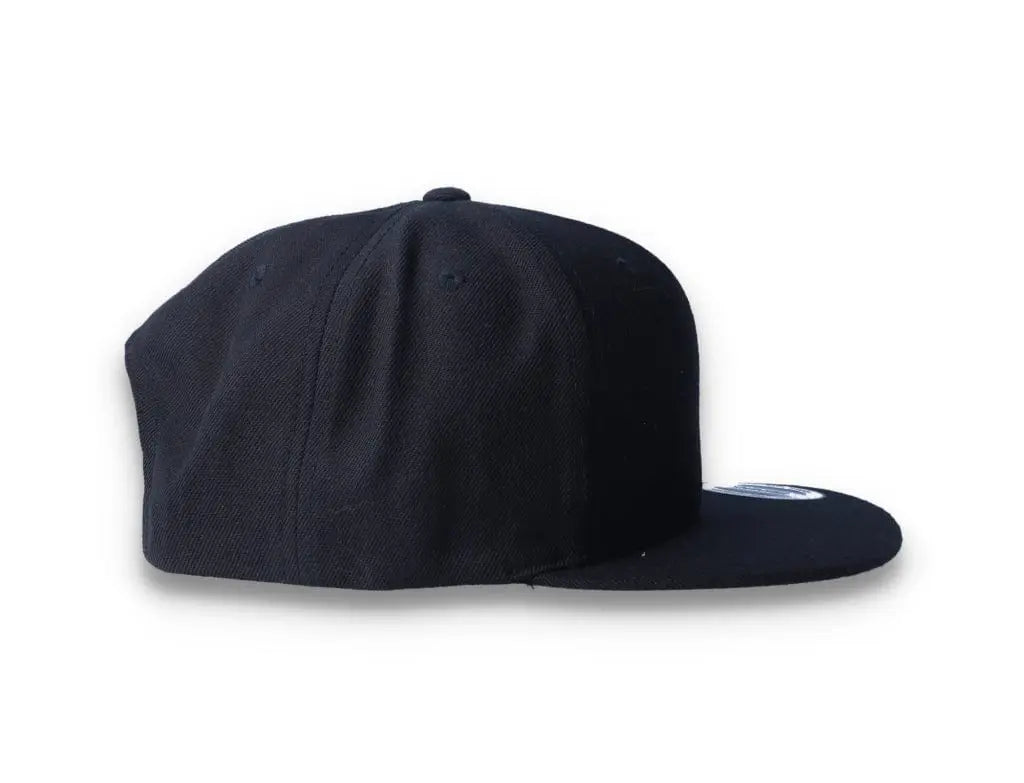 Black Snapback Cap - Yupoong 6089M - LOKK