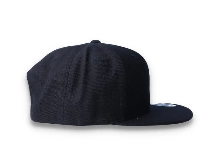Black Snapback Cap - Yupoong 6089M - LOKK