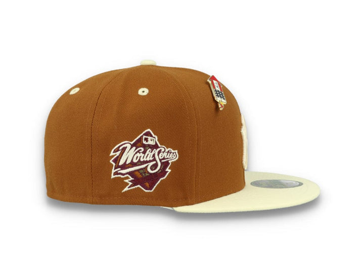 59FIFTY MLB World Series Trail Mix New York Yankees Rust/White - LOKK
