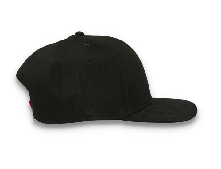 Alis Classic Snapback Curved Black - LOKK