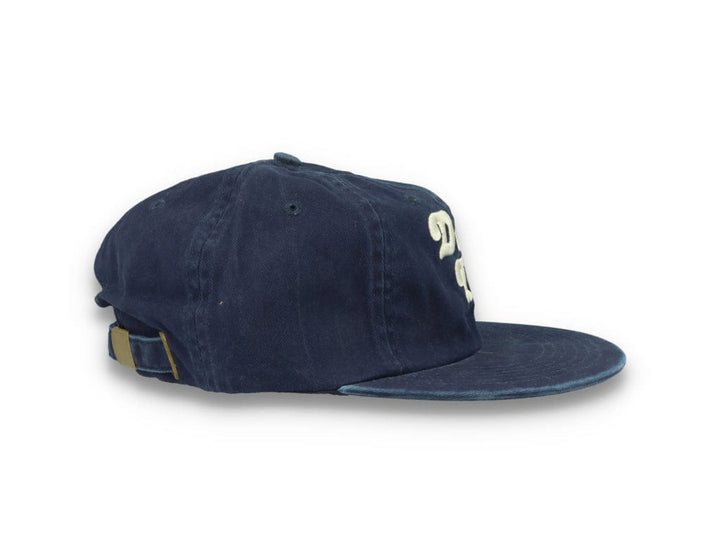 Free & Easy Don't Trip Strapback Hat Washed Navy - LOKK