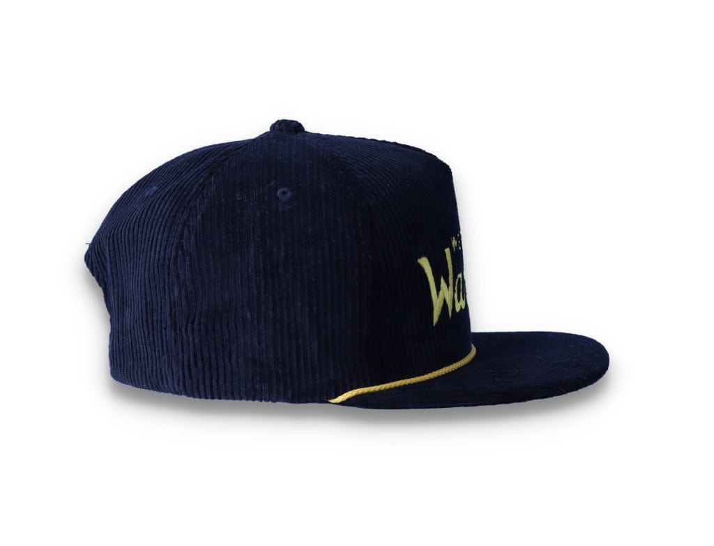 Snapback Cap Black Weekend Warrior Corduroy - LOKK
