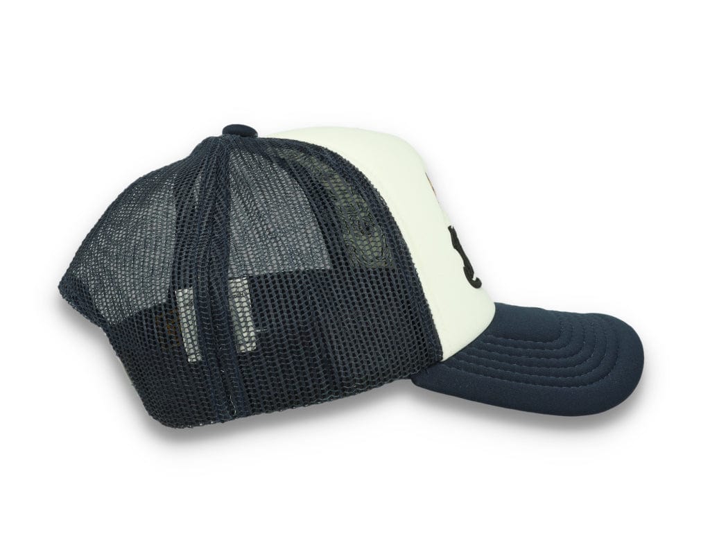 Von Dutch Trucker Cap Baker White/Navy - LOKK