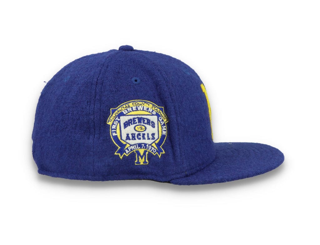 59FIFTY Wool Milwaukee Brewers Blue/Yellow - LOKK
