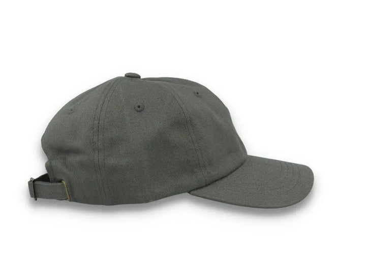 Dark Grey Dad Cap Low Profile Cotton Twill - Yupoong 6245CM - LOKK