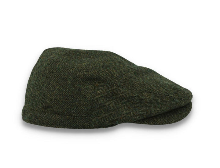 Barbour Barlow Flat Cap Olive - LOKK