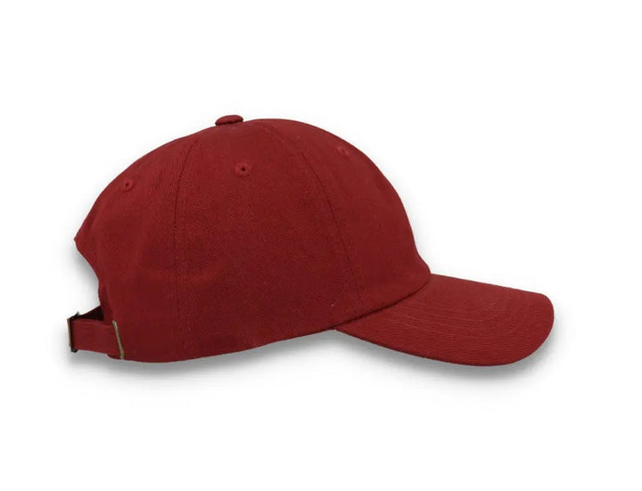 Maroon Dad Cap Low Profile Cotton Twill - Yupoong 6245CM - LOKK