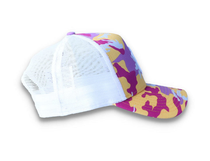 Trucker Cap Camo Pack NY Yankees Pink/Purple/Orange - LOKK