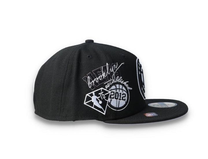 59FIFTY Brooklyn Nets NBA Back Half - LOKK