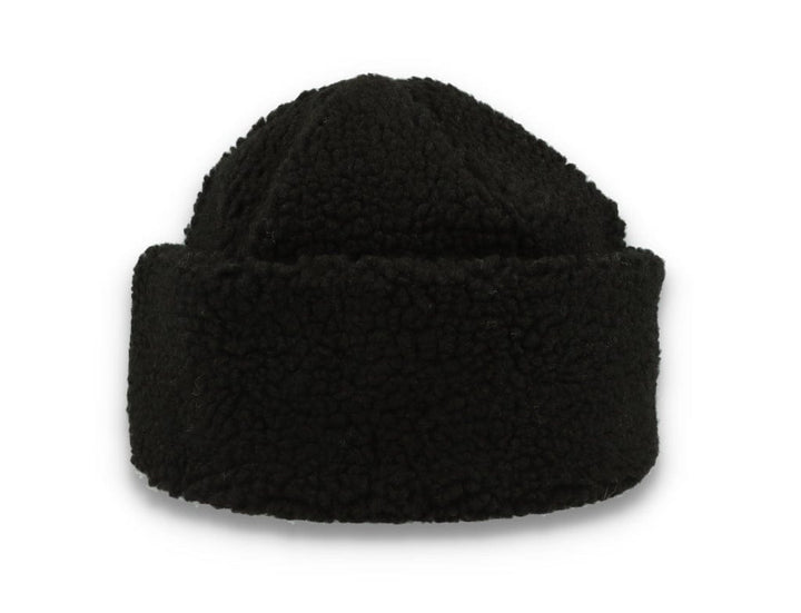 Beanie Fur Ball Black Smoke - LOKK