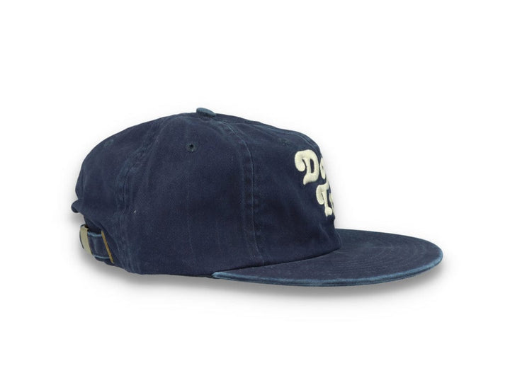 Free & Easy Don't Trip Strapback Hat Washed Navy - LOKK