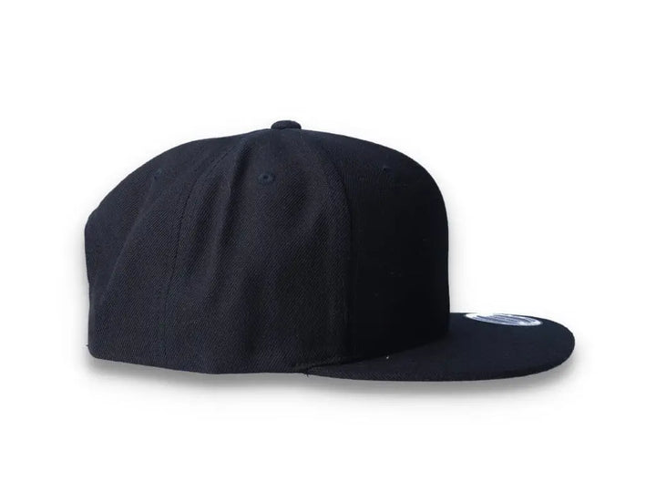 Black Snapback Cap - Yupoong 6089M - LOKK