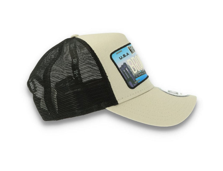 License Plate Trucker New Era  Stone - LOKK