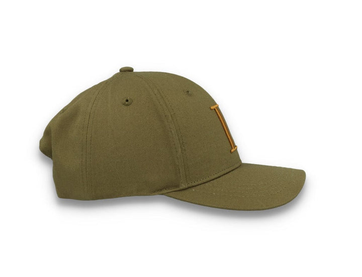 Encore Organic Baseball Cap Olive Night/Rubber - LOKK