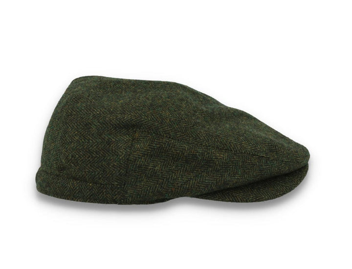 Barbour Barlow Flat Cap Olive - LOKK