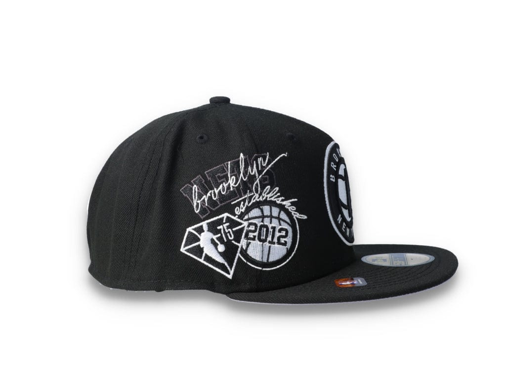 59FIFTY Brooklyn Nets NBA Back Half - LOKK