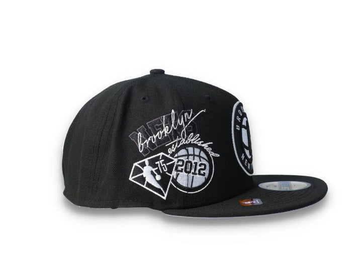 59FIFTY Brooklyn Nets NBA Back Half - LOKK
