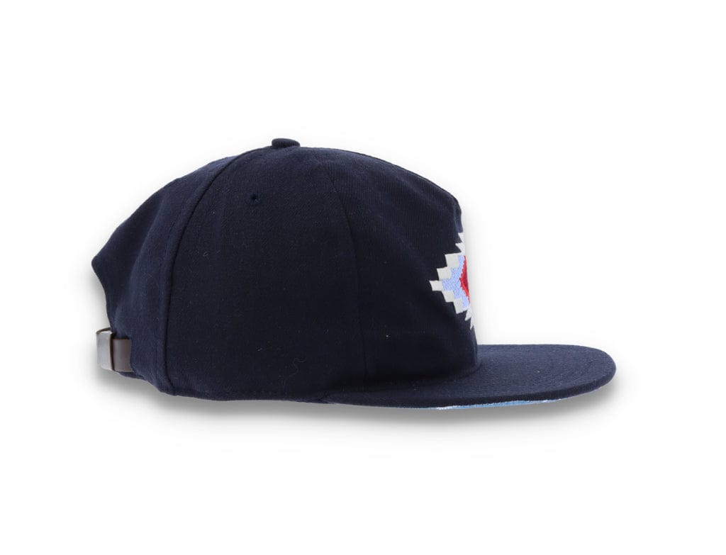 The Ampal Creative Chimayo Wool Navy - LOKK