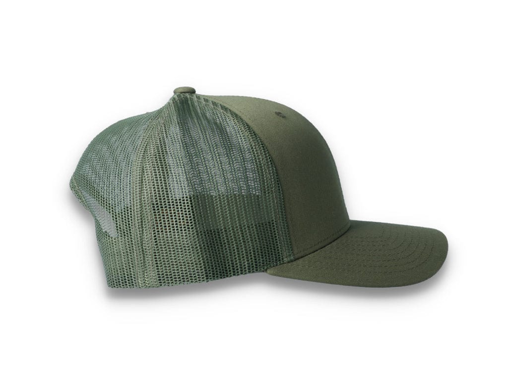 Green Trucker Cap Retro - Yupoong 6606 - LOKK