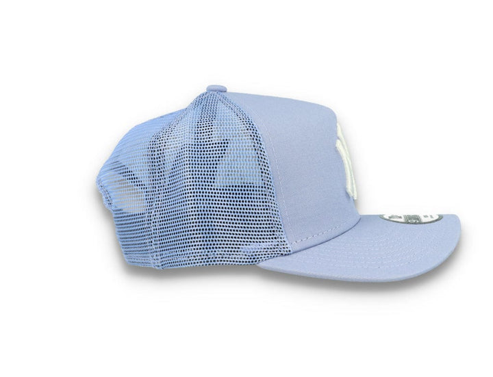 Kids Trucker Cap Tonal Mesh NY Yankees Light Purple - LOKK